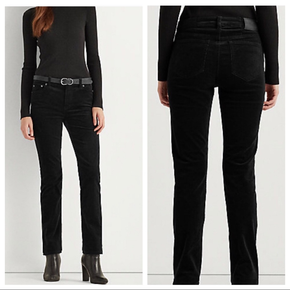 Ralph Lauren Black Corduroy Jean pants 2P